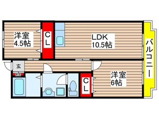 名栄ビルの物件間取画像